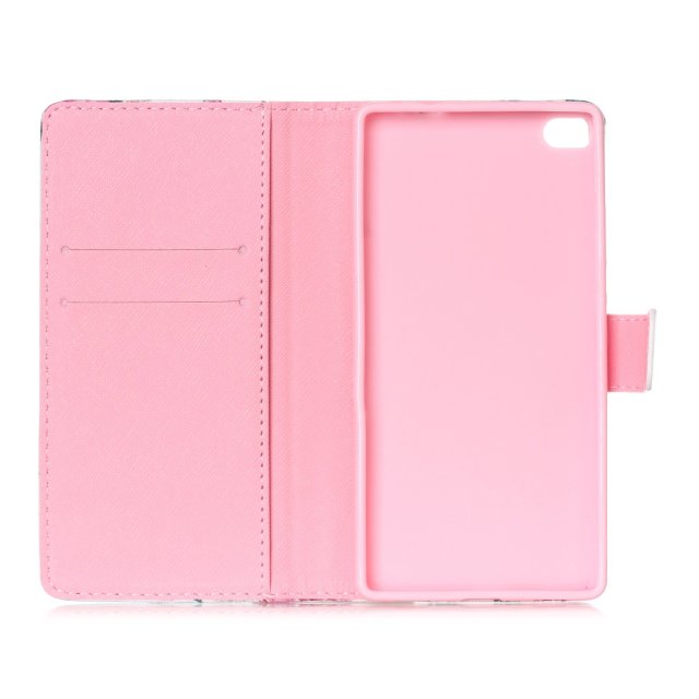 Huawei P8 case wallet leather case printed