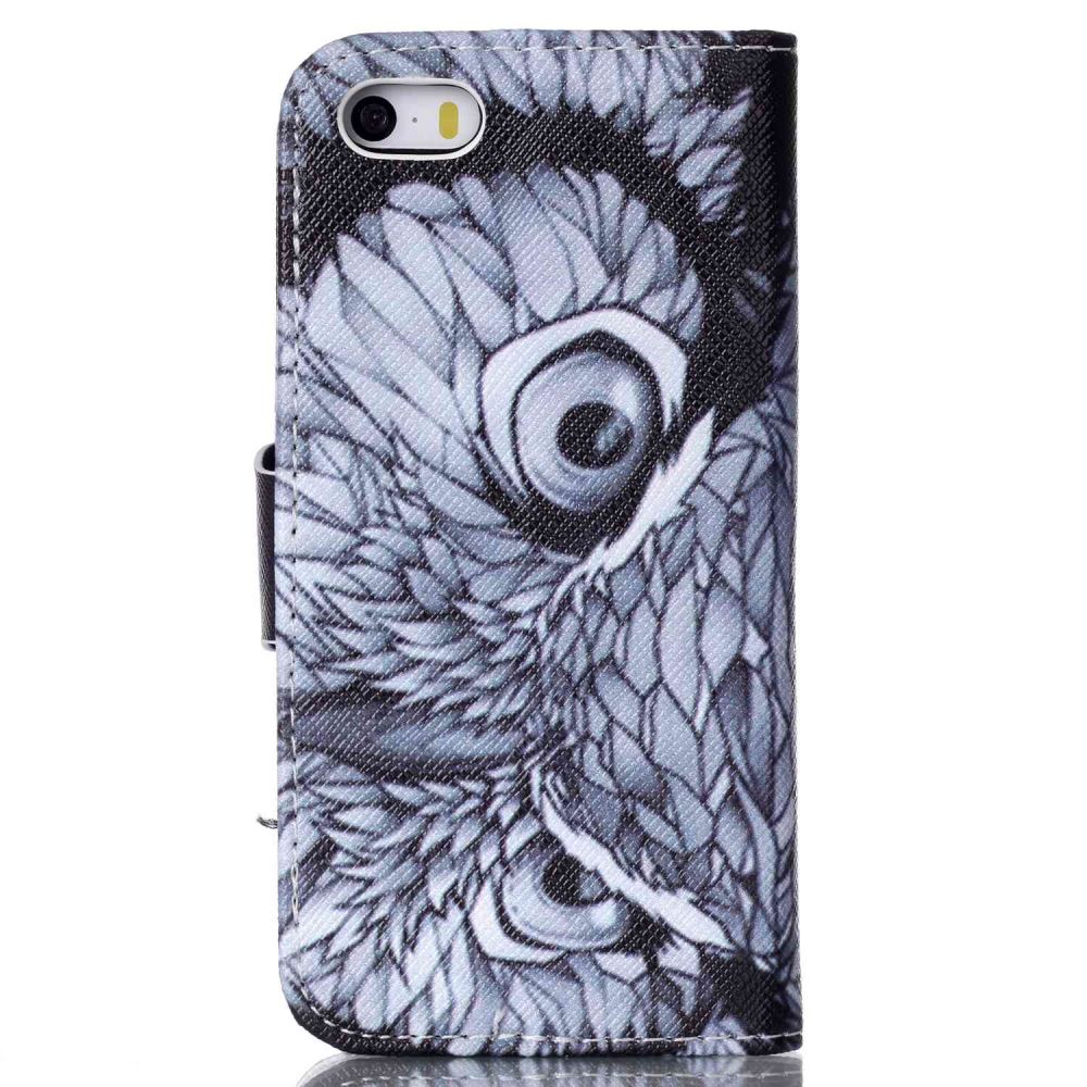 iPhone 5 5s SE case wallet leather case printed iPhone 5 5s SE case wallet leather case printed