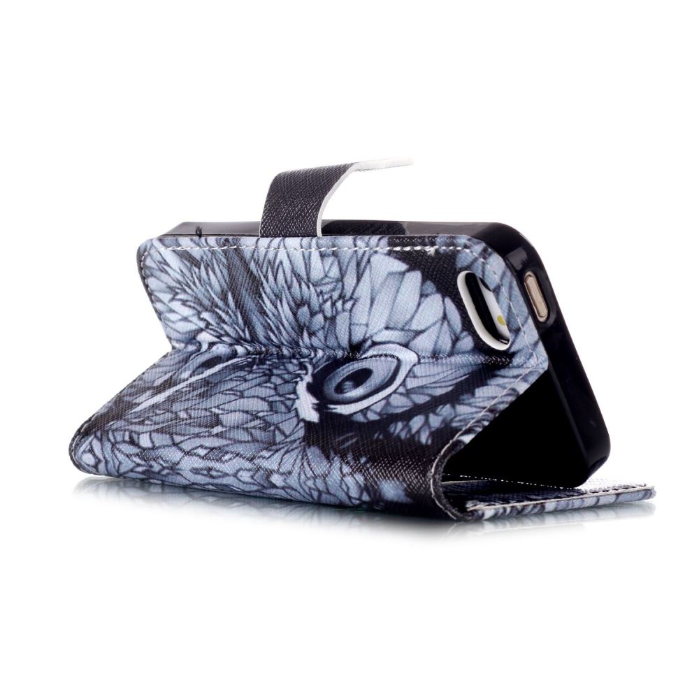iPhone 5 5s SE case wallet leather case printed iPhone 5 5s SE case wallet leather case printed