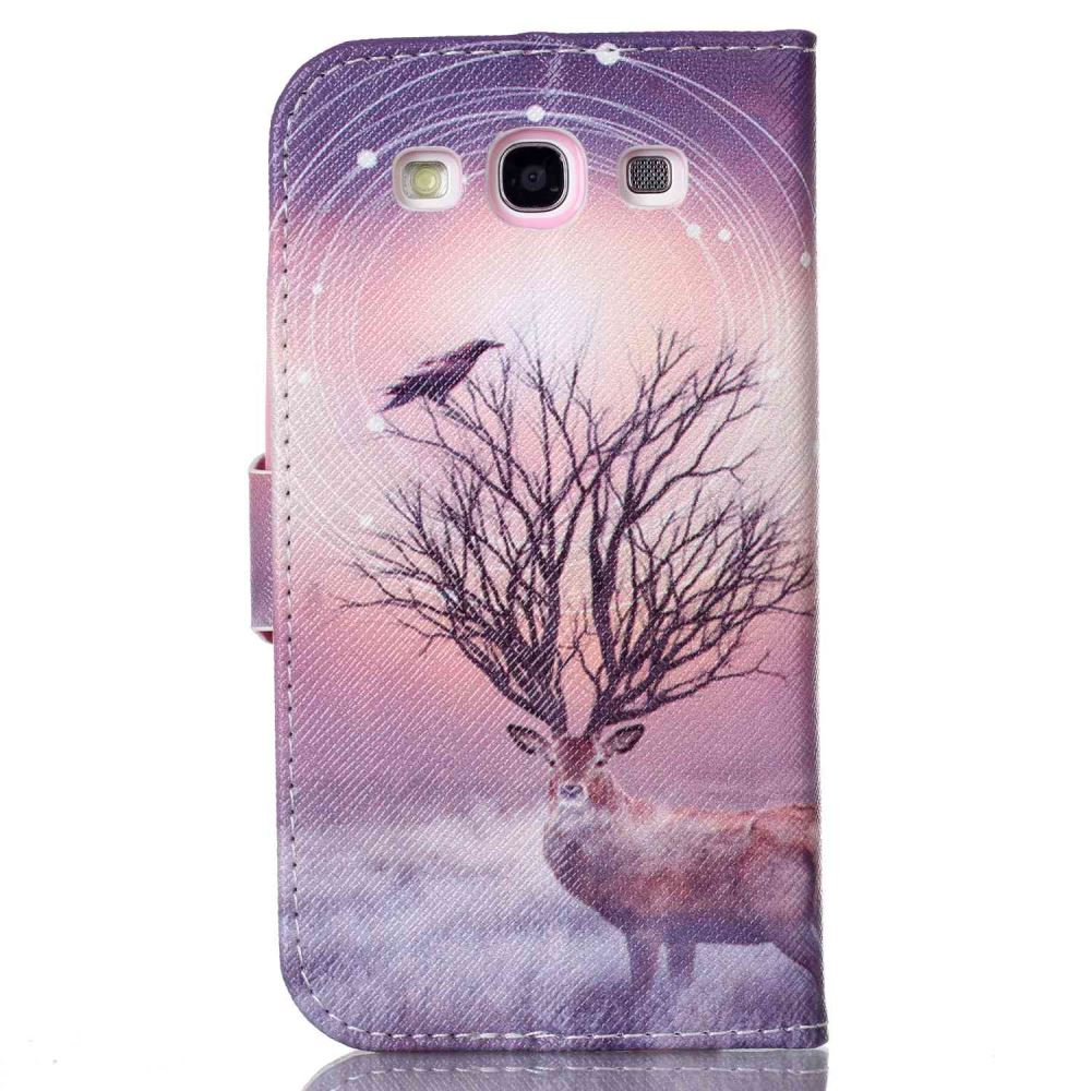 Galaxy S3 case wallet leather case printed