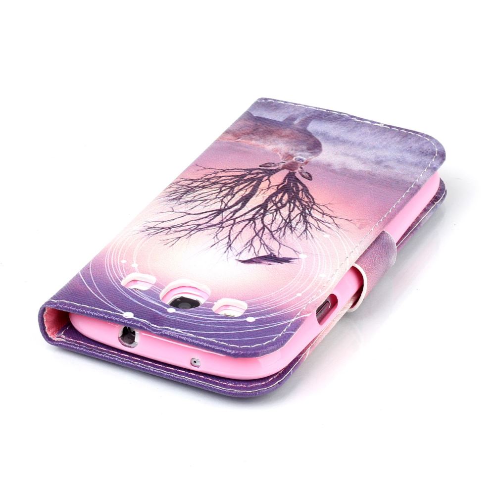 Galaxy S3 case wallet leather case printed