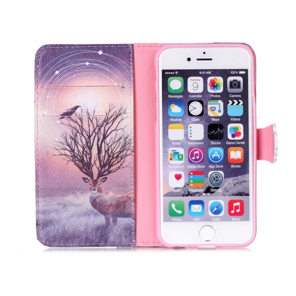 iPhone 6 Plus case wallet leather case printed iPhone 6 Plus case wallet leather case printed
