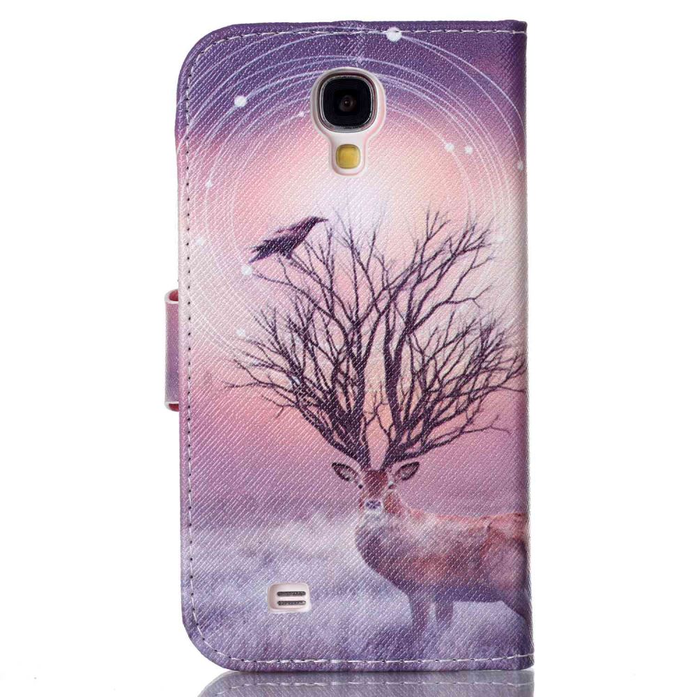 Galaxy S4 Mini case wallet leather case printed