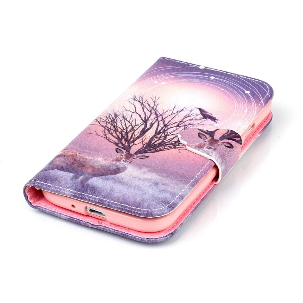 Galaxy S4 Mini case wallet leather case printed