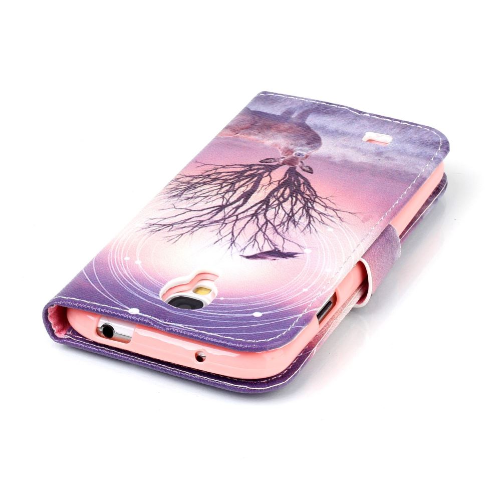 Galaxy S4 Mini case wallet leather case printed
