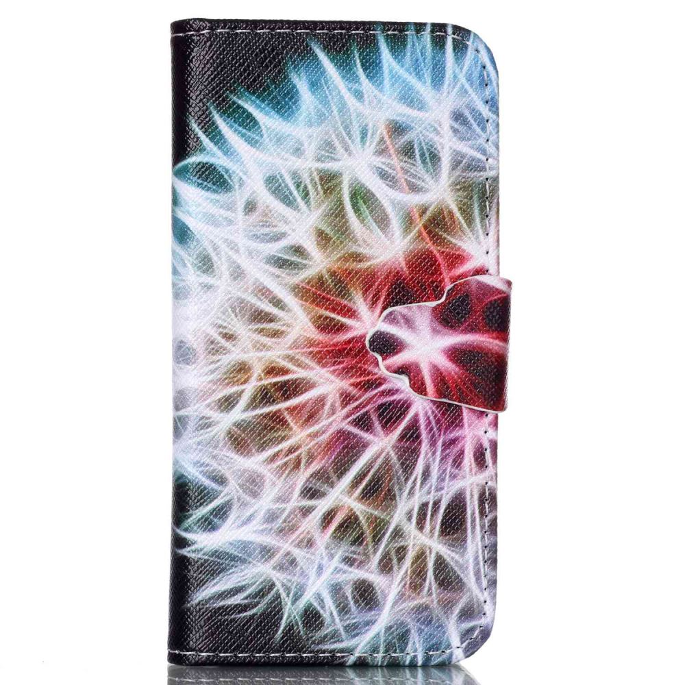 iPhone 5c case wallet leather case printed