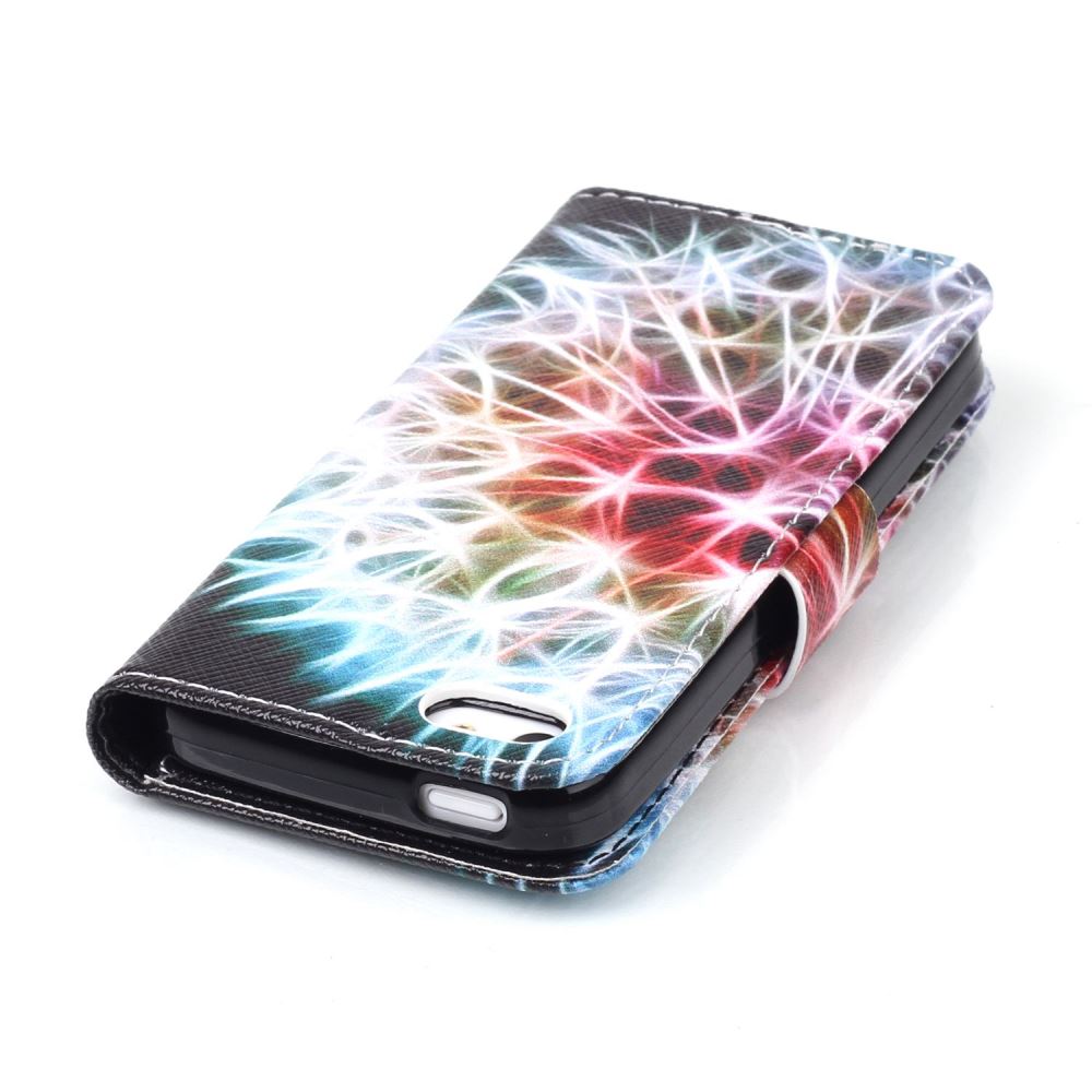 iPhone 5c case wallet leather case printed