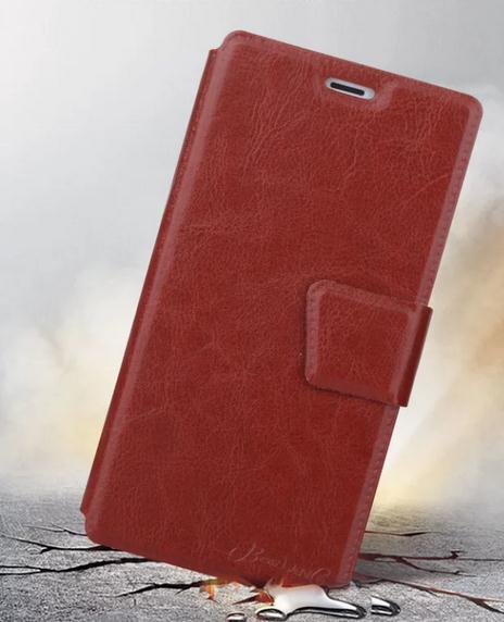 Huawe P8 Lite Case Vintage Wallet Leather Case - Brown Huawe P8 Lite Case Vintage Wallet Leather Case - Brown