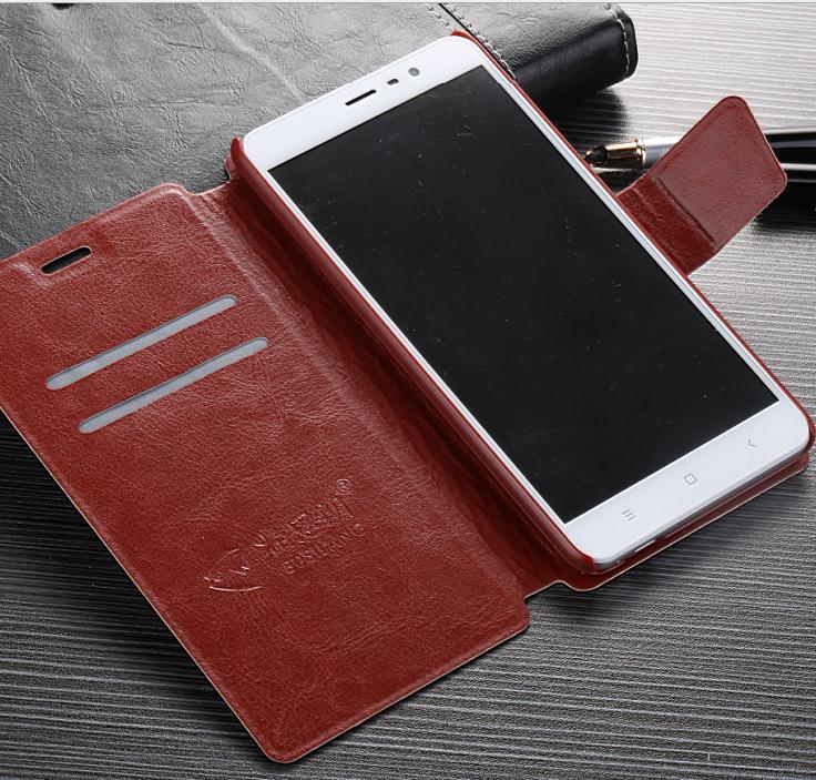 Huawe P8 Lite Case Vintage Wallet Leather Case - Brown Huawe P8 Lite Case Vintage Wallet Leather Case - Brown