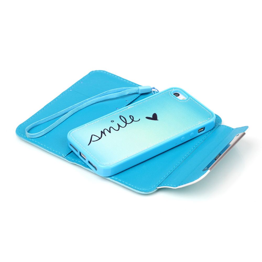 iPhone 5 5s SE wallet case magnetic detachable iPhone 5 5s SE wallet case magnetic detachable
