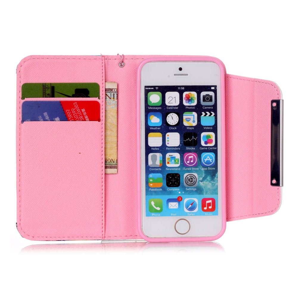 iPhone 5 5s SE wallet case magnetic detachable iPhone 5 5s SE wallet case magnetic detachable