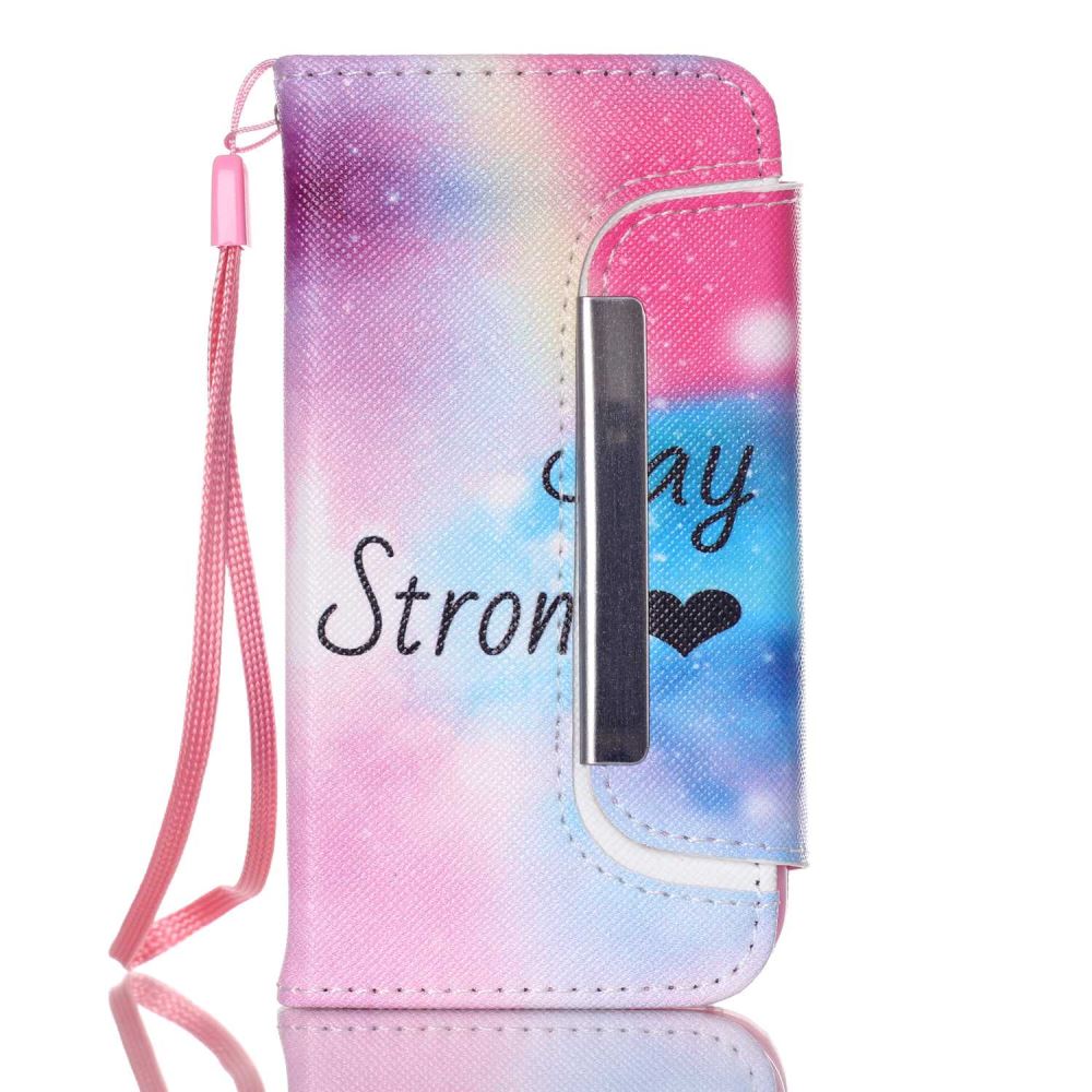 iPhone 4 4s  wallet case magnetic detachable case