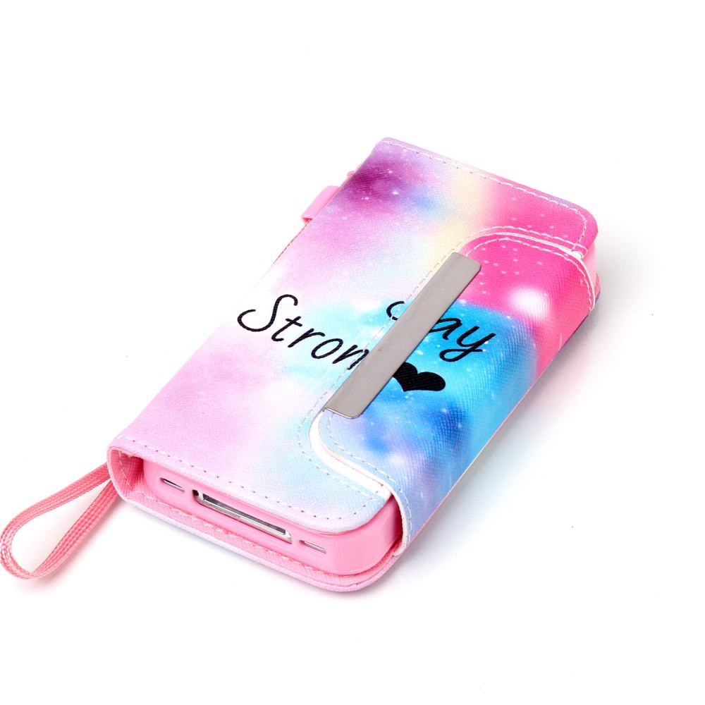iPhone 4 4s  wallet case magnetic detachable case
