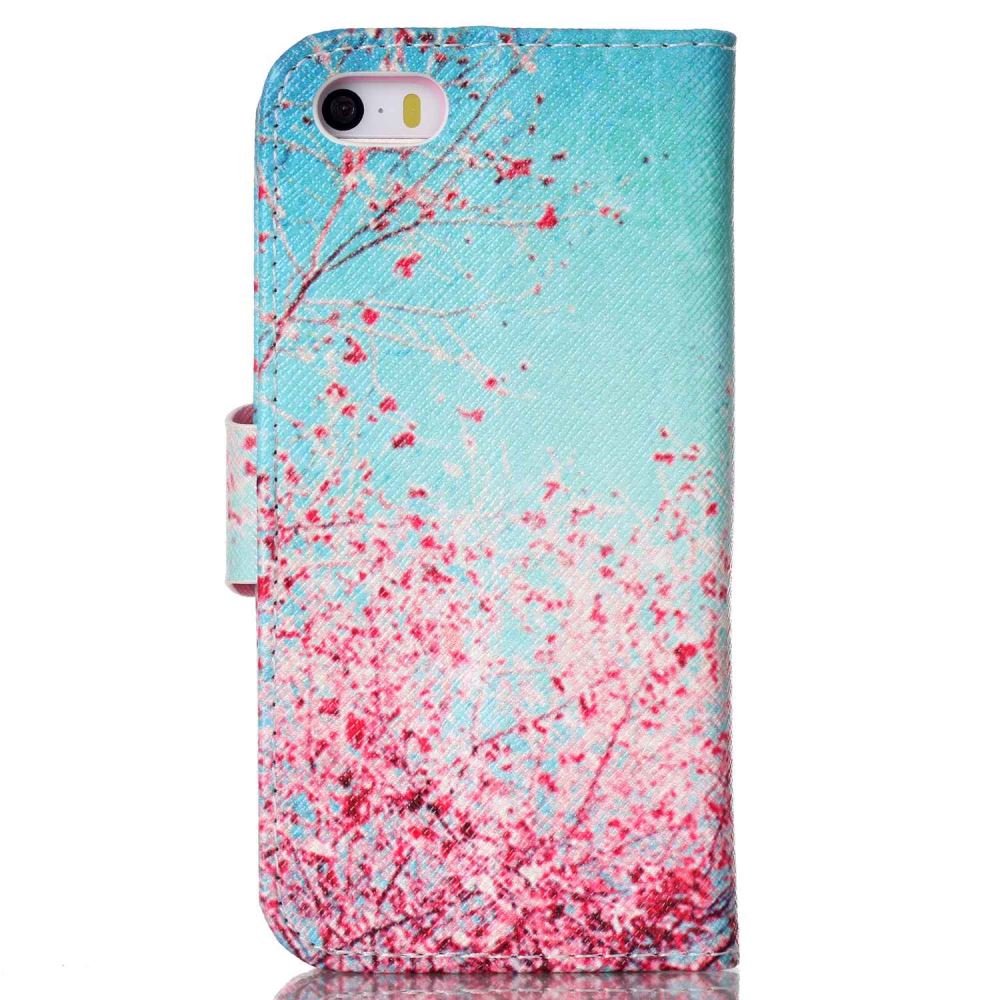 iPhone 5 5s SE case wallet leather case printed iPhone 5 5s SE case wallet leather case printed