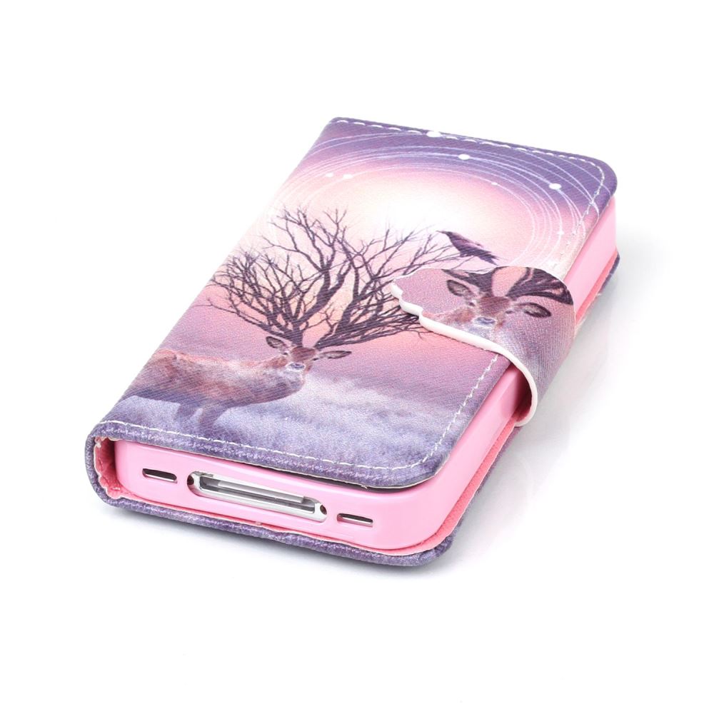 iPhone 4 4s case wallet leather case printed iPhone 4 4s case wallet leather case printed