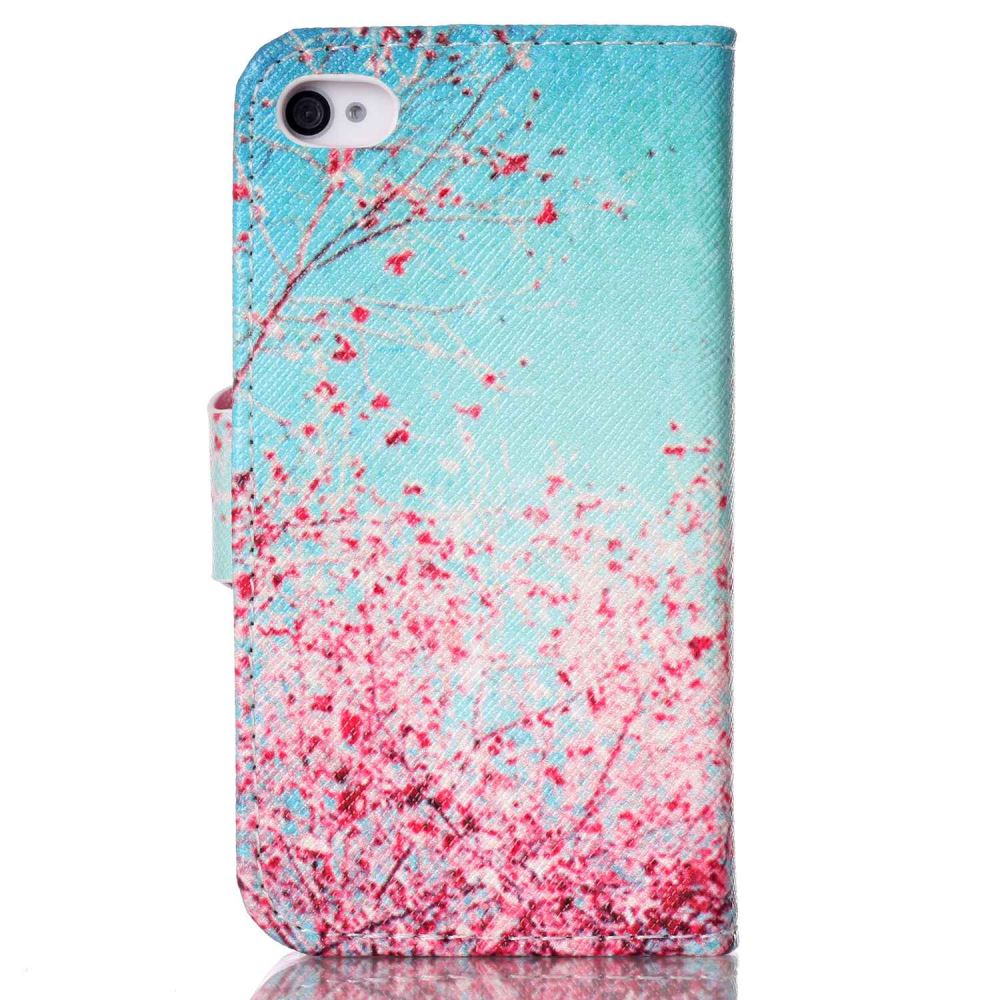 iPhone 4 4s case wallet leather case printed iPhone 4 4s case wallet leather case printed
