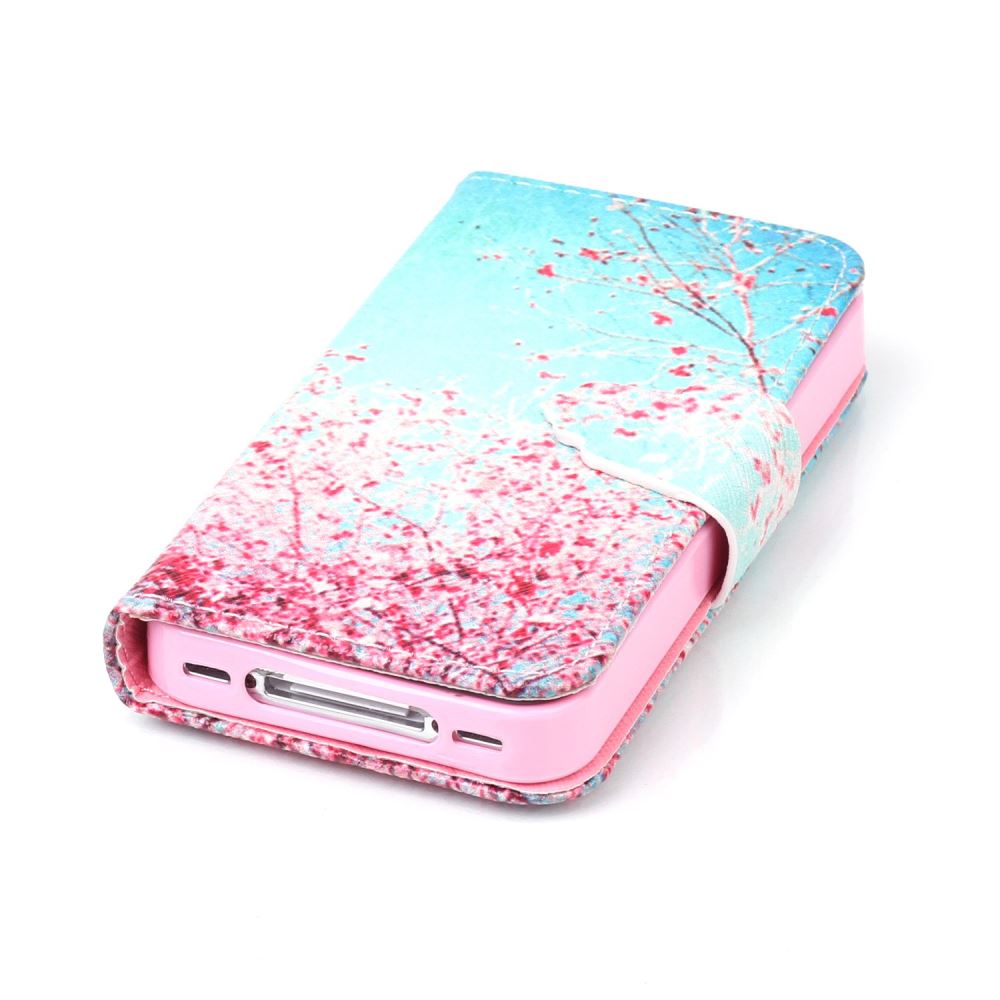 iPhone 4 4s case wallet leather case printed iPhone 4 4s case wallet leather case printed