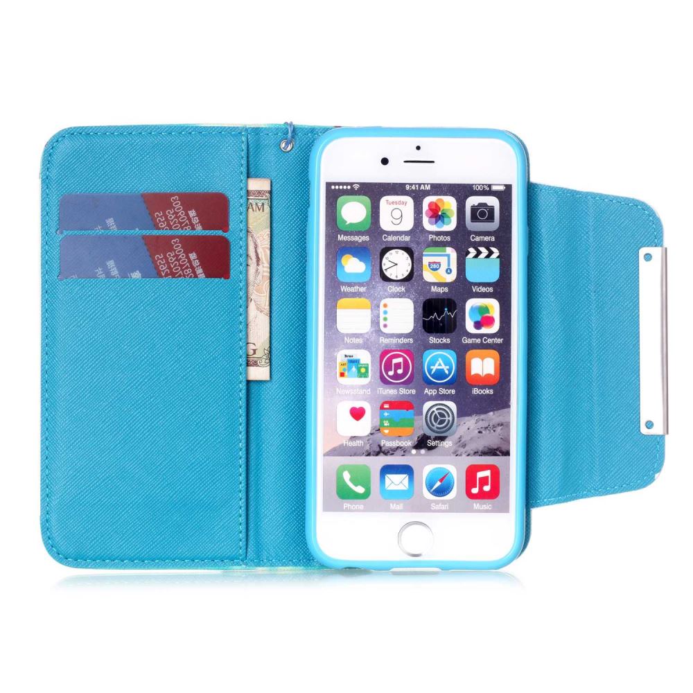 iPhone 6 6s  wallet case magnetic detachable case