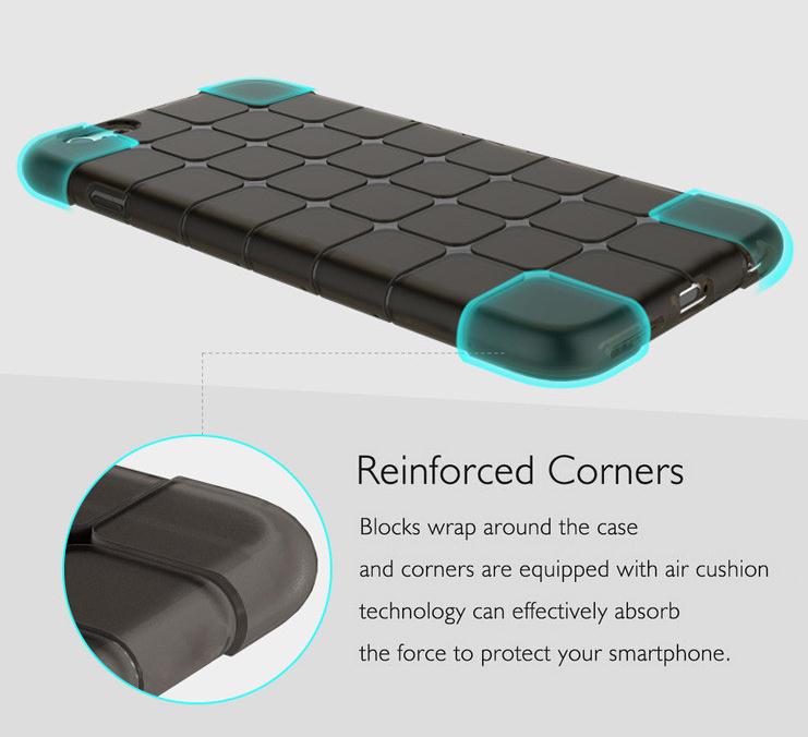 iPhone 6 6s Plus Case TPU Gel Shockproof Case +SP