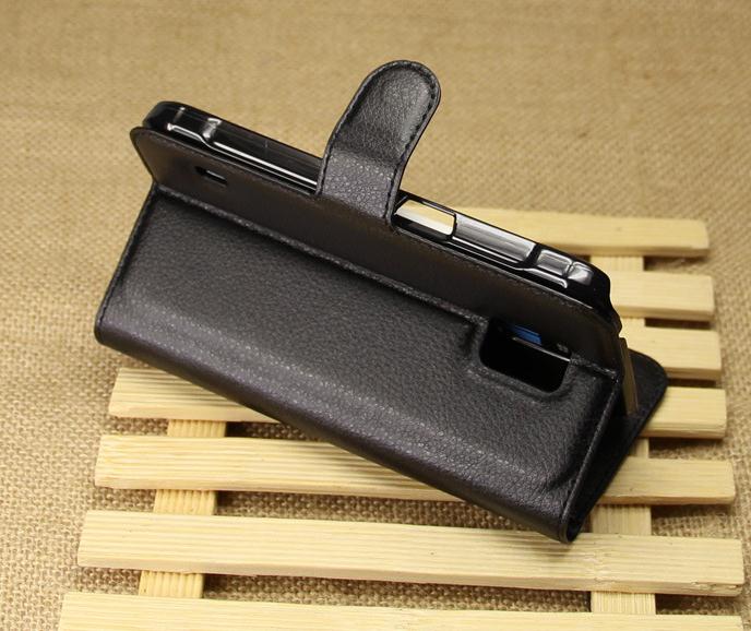 Samsung Galaxy S5 ACTIVE Case Leather Wallet COVER