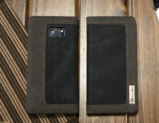 Galaxy S7 contrast denim folio wallet case magnetic closure Galaxy S7 contrast denim folio wallet case magnetic closure