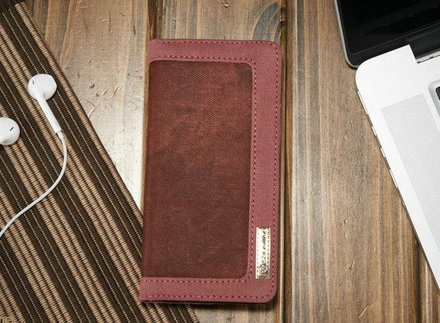 Galaxy S6 flip folio wallet case with ID