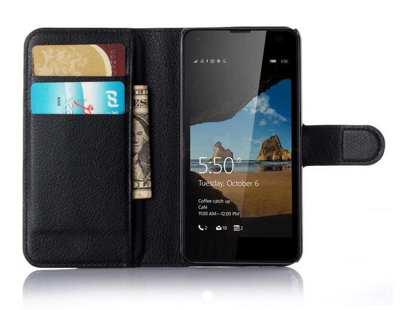 Microsoft Lumia 550 Wallet Leather Case Nokia