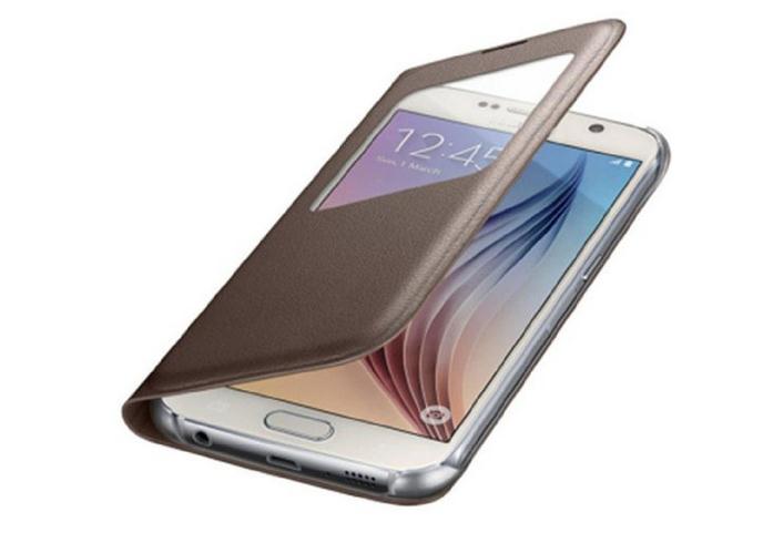 Galaxy S7 Smart Sleep Leather Flip window case Galaxy S7 Smart Sleep Leather Flip window case