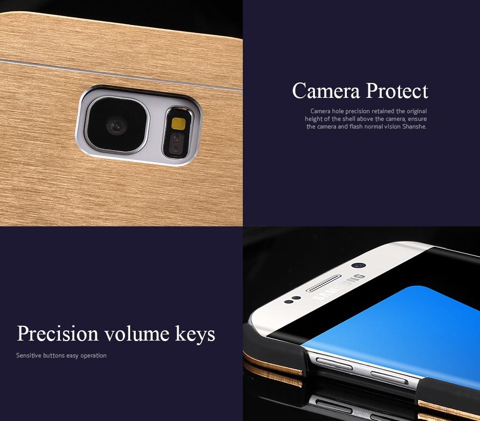 Galaxy S7 case aluminium hybrid metal case Galaxy S7 case aluminium hybrid metal case
