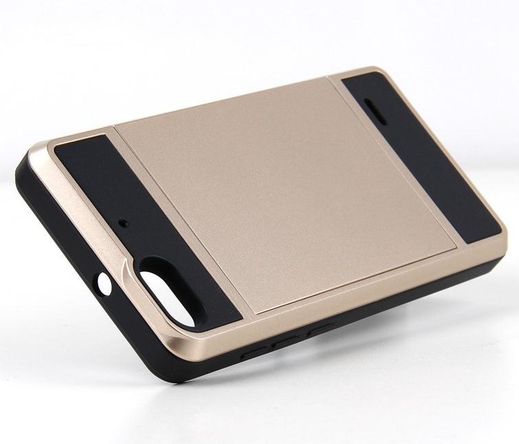 Huawei P8 impact proof hybrid case card holder