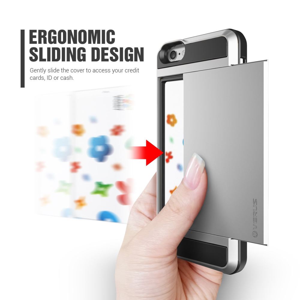 Huawei P8 impact proof hybrid case card holder
