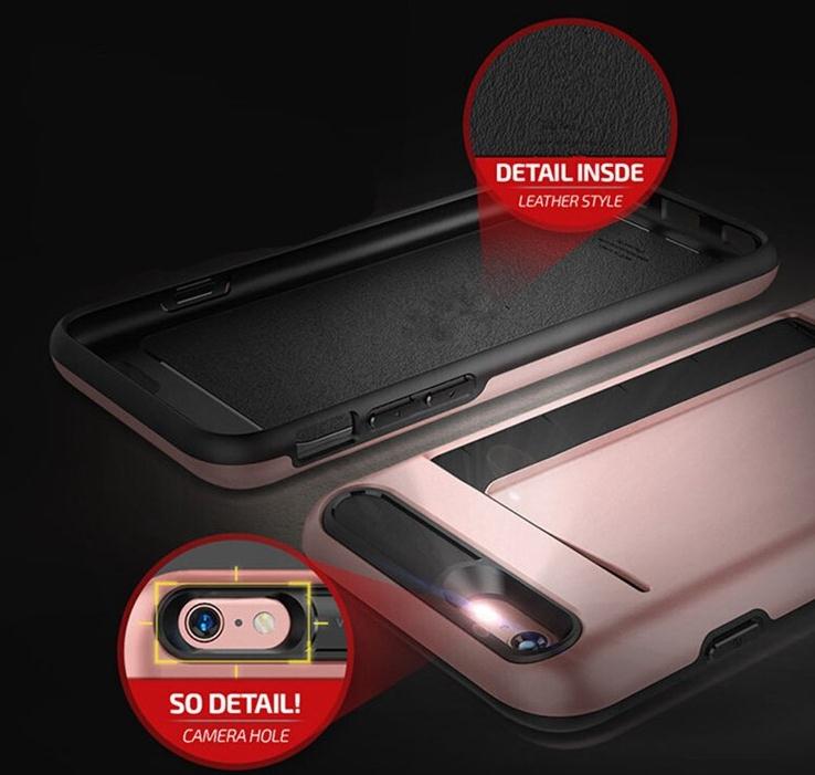 iPhone 6 6s impact proof hybrid case card clip iPhone 6 6s impact proof hybrid case card clip