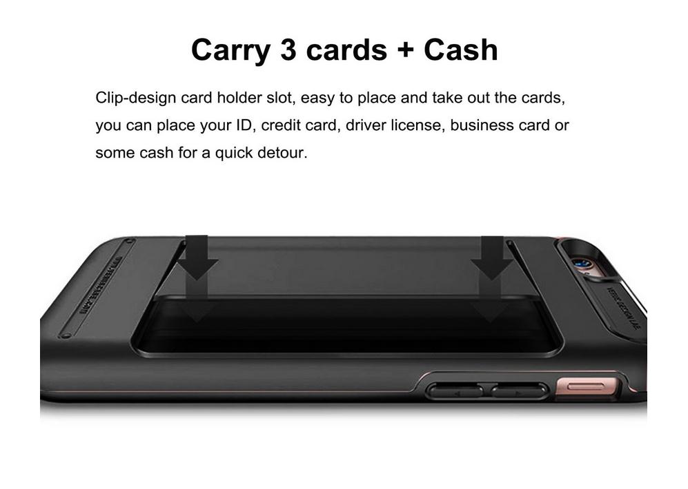 iPhone 5 5s SE impact proof hybrid case card clip iPhone 5 5s SE impact proof hybrid case card clip