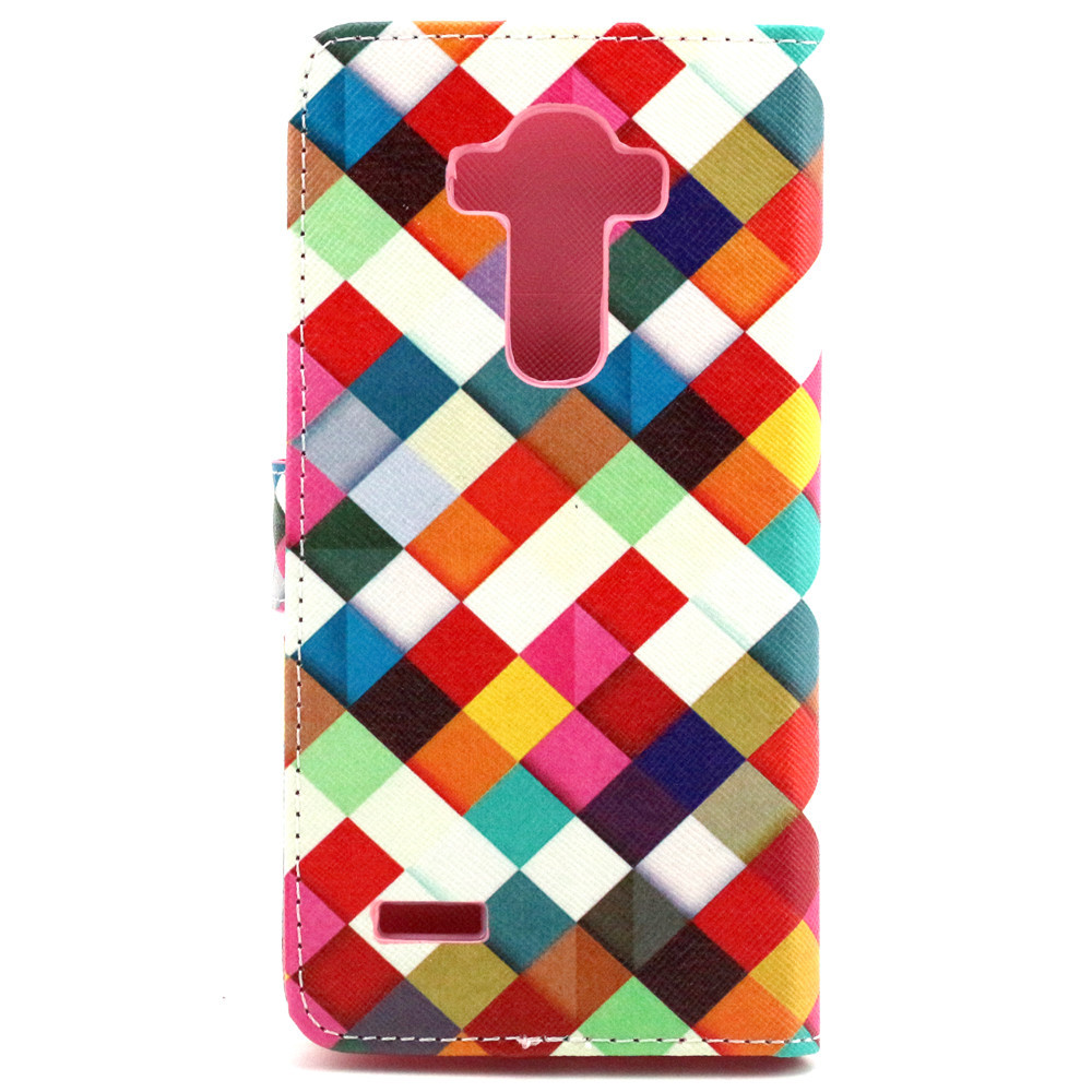 LG G4 case wallet leather case printed