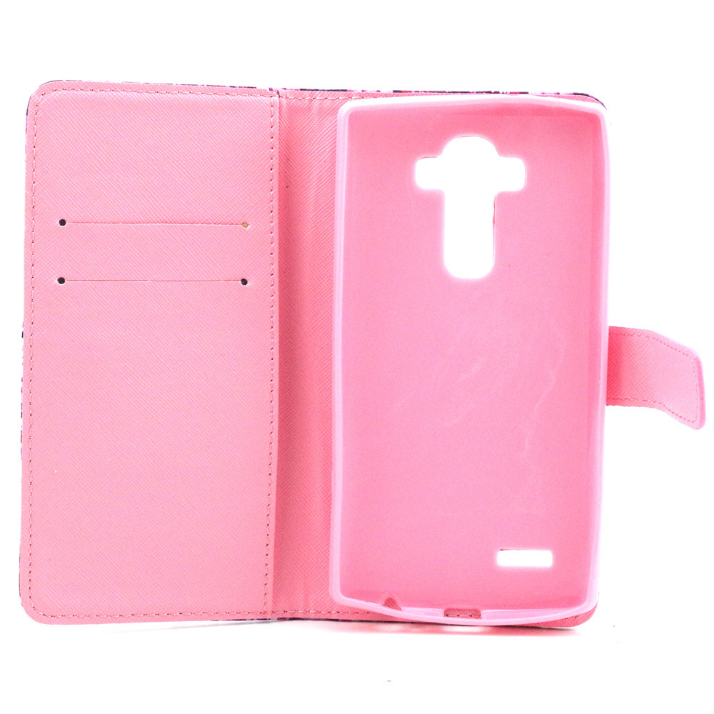LG G4 case wallet leather case printed