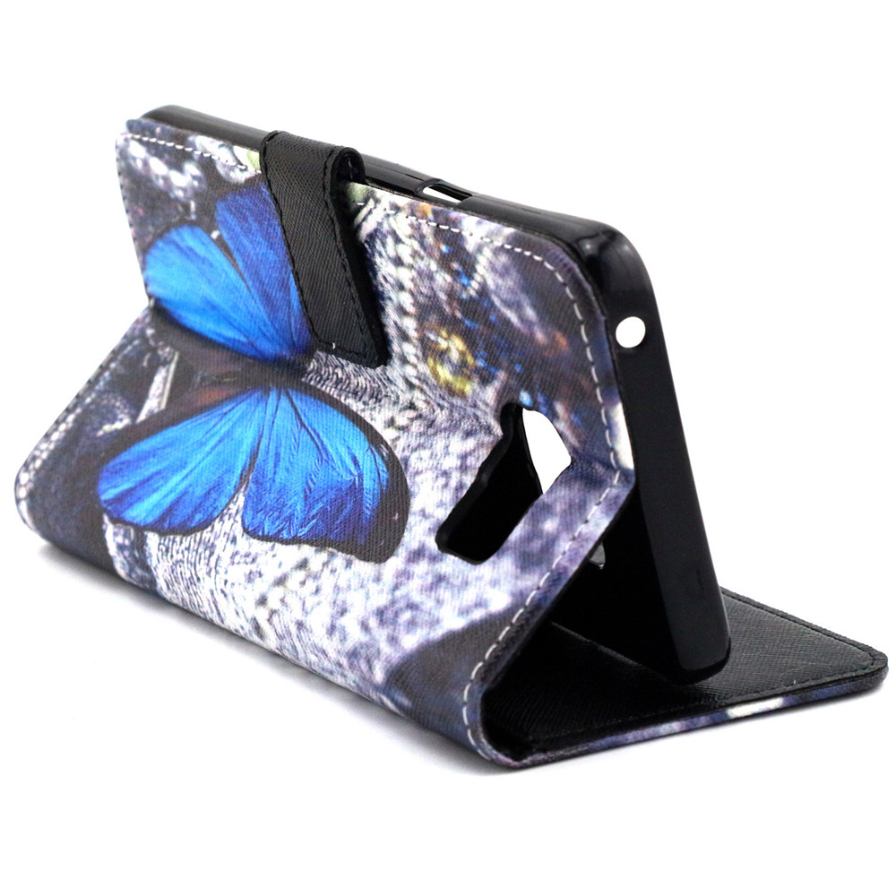 NOTE 5 case wallet leather case printed