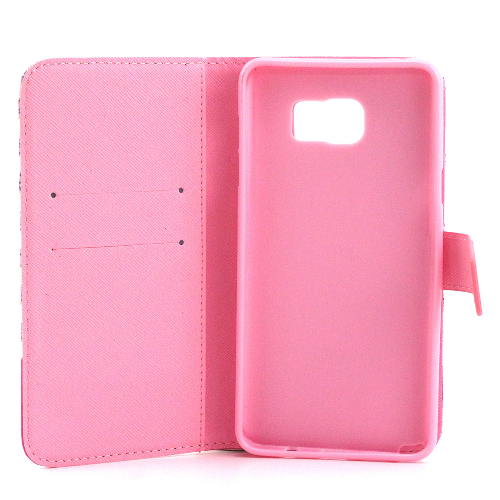NOTE 5 case wallet leather case printed