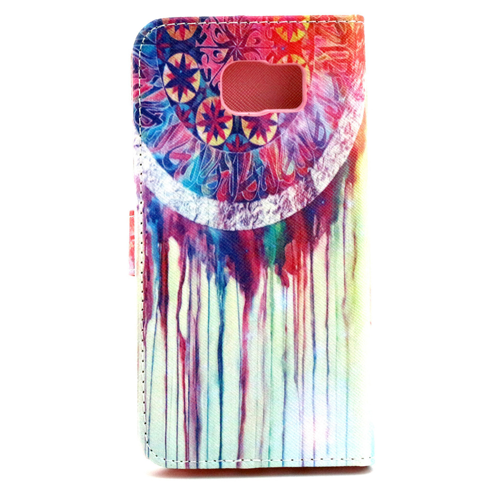 NOTE 5 case wallet leather case printed