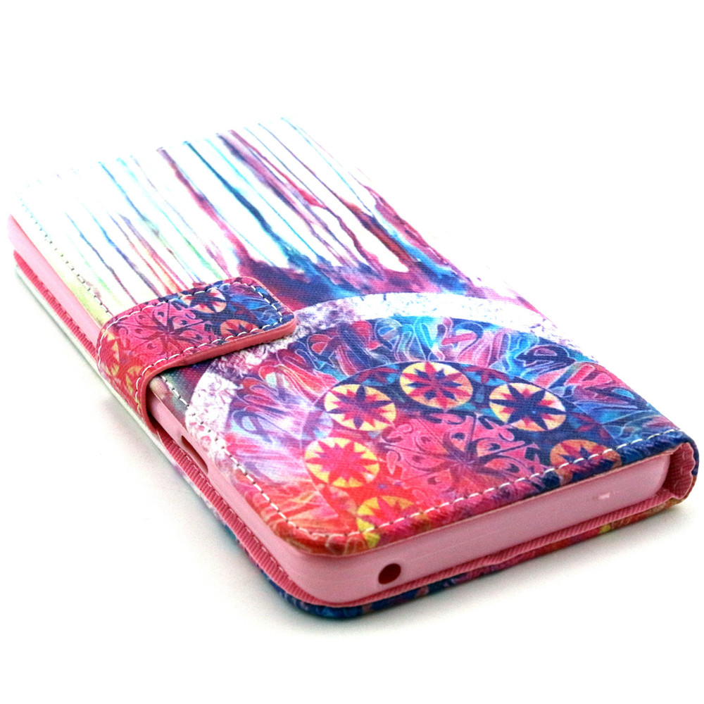 NOTE 5 case wallet leather case printed