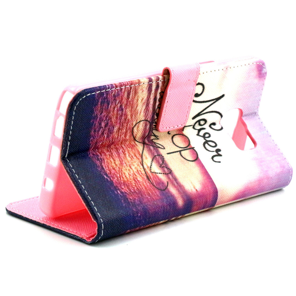 NOTE 5 case wallet leather case printed