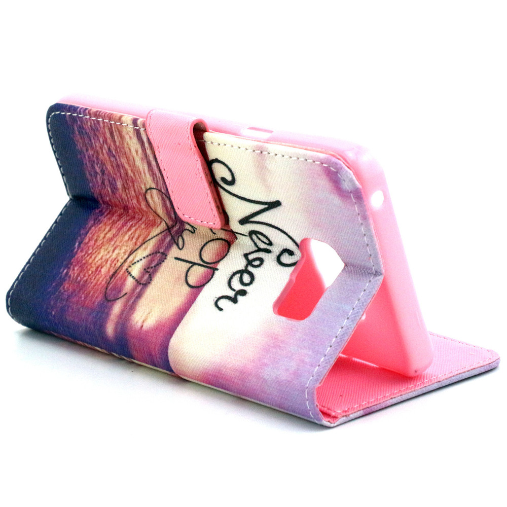NOTE 5 case wallet leather case printed
