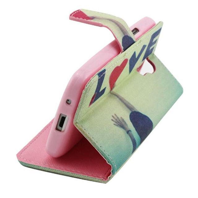 Galaxy S4 Mini case wallet leather case printed
