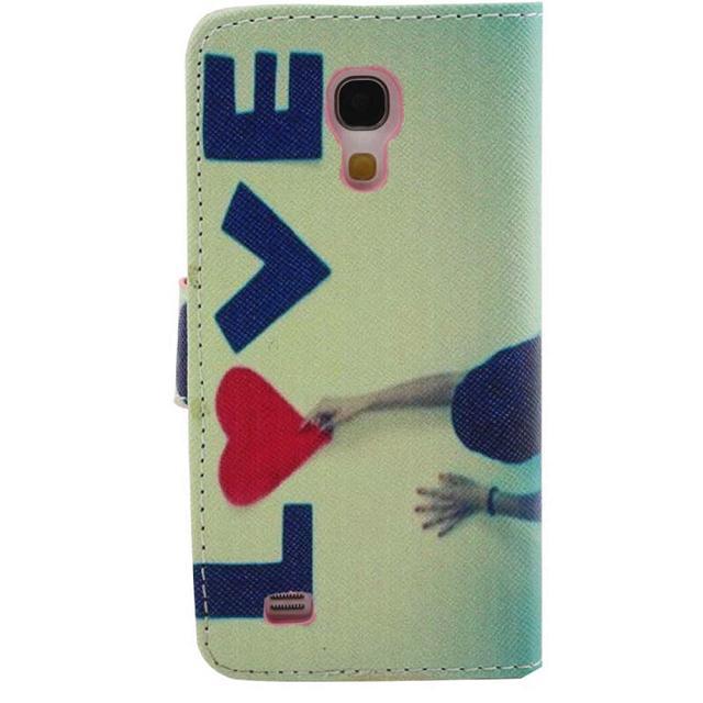 Galaxy S4 Mini case wallet leather case printed