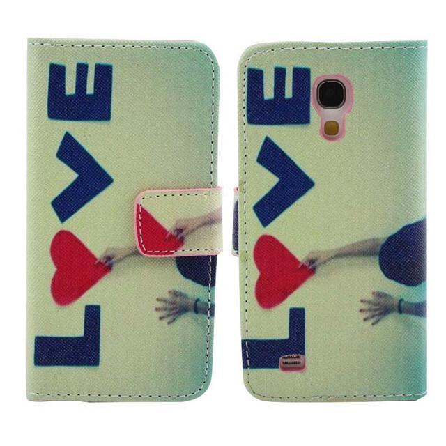 Galaxy S4 Mini case wallet leather case printed