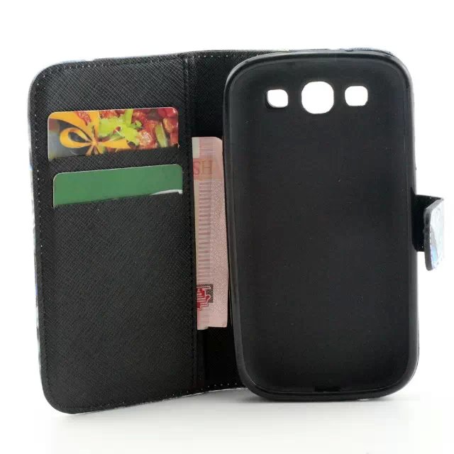 Galaxy S3 case wallet leather case printed Galaxy S3 case wallet leather case printed
