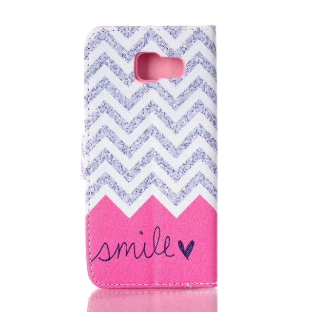 Galaxy A5 2016 case wallet leather case printed