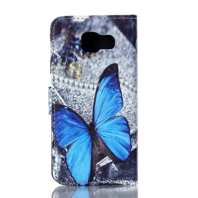 Galaxy A3 2016 case wallet leather case printed