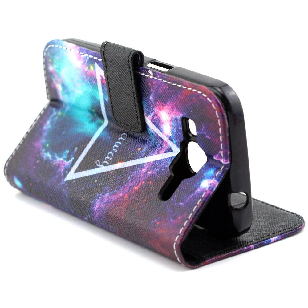 Galaxy Core Prime case wallet leather case printed Galaxy Core Prime case wallet leather case printed