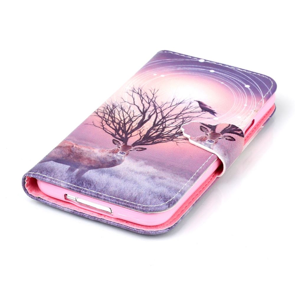 Galaxy S5 case wallet leather case printed