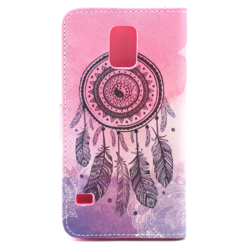 Galaxy S5 case wallet leather case printed